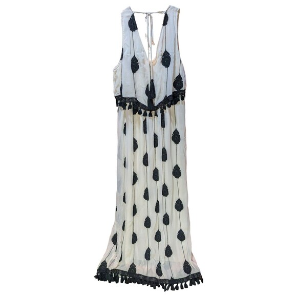 Embroidered Medallion Maxi Dress- Moulinette Soeurs Anthropologie - Size 10 - Picture 2 of 7